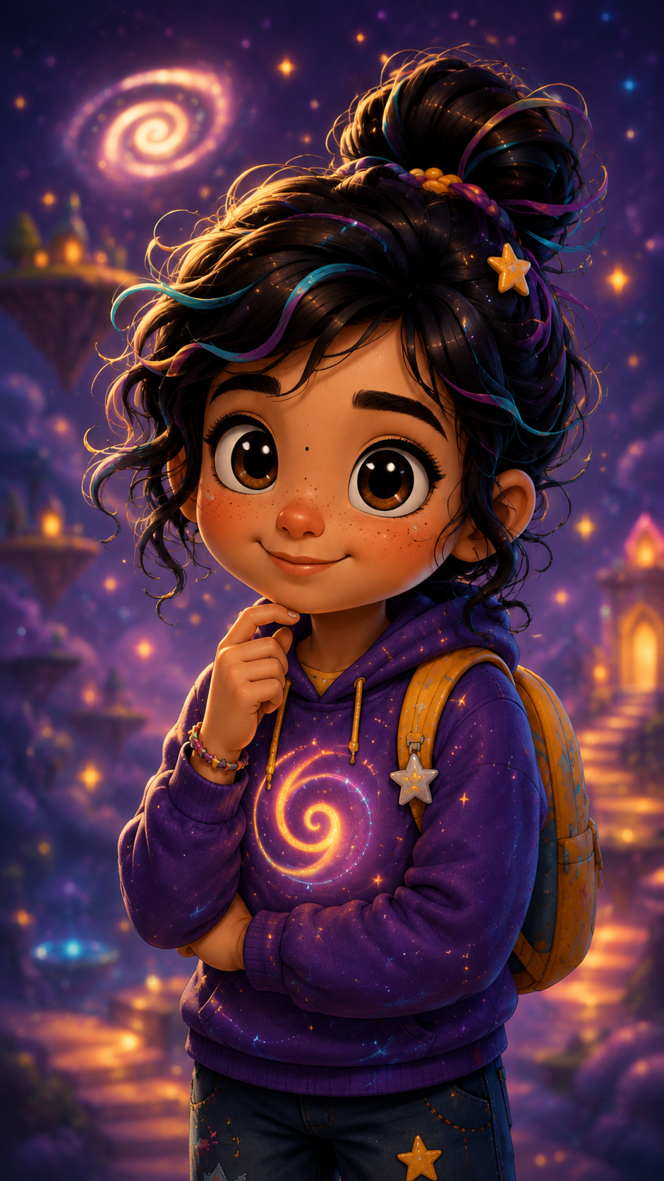 Lumi, personagem do projeto E Se...? com Lumi
